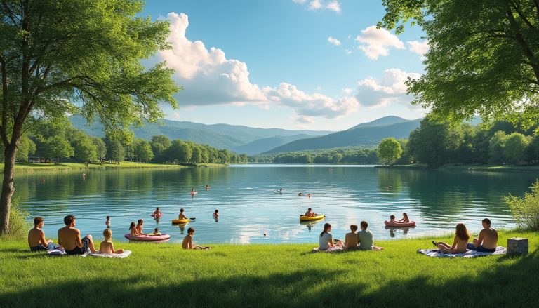 partez à la découverte du lac de carla bayle en ariège : activités nautiques, baignade, balades et astuces pour organiser un séjour inoubliable dans un cadre naturel préservé.