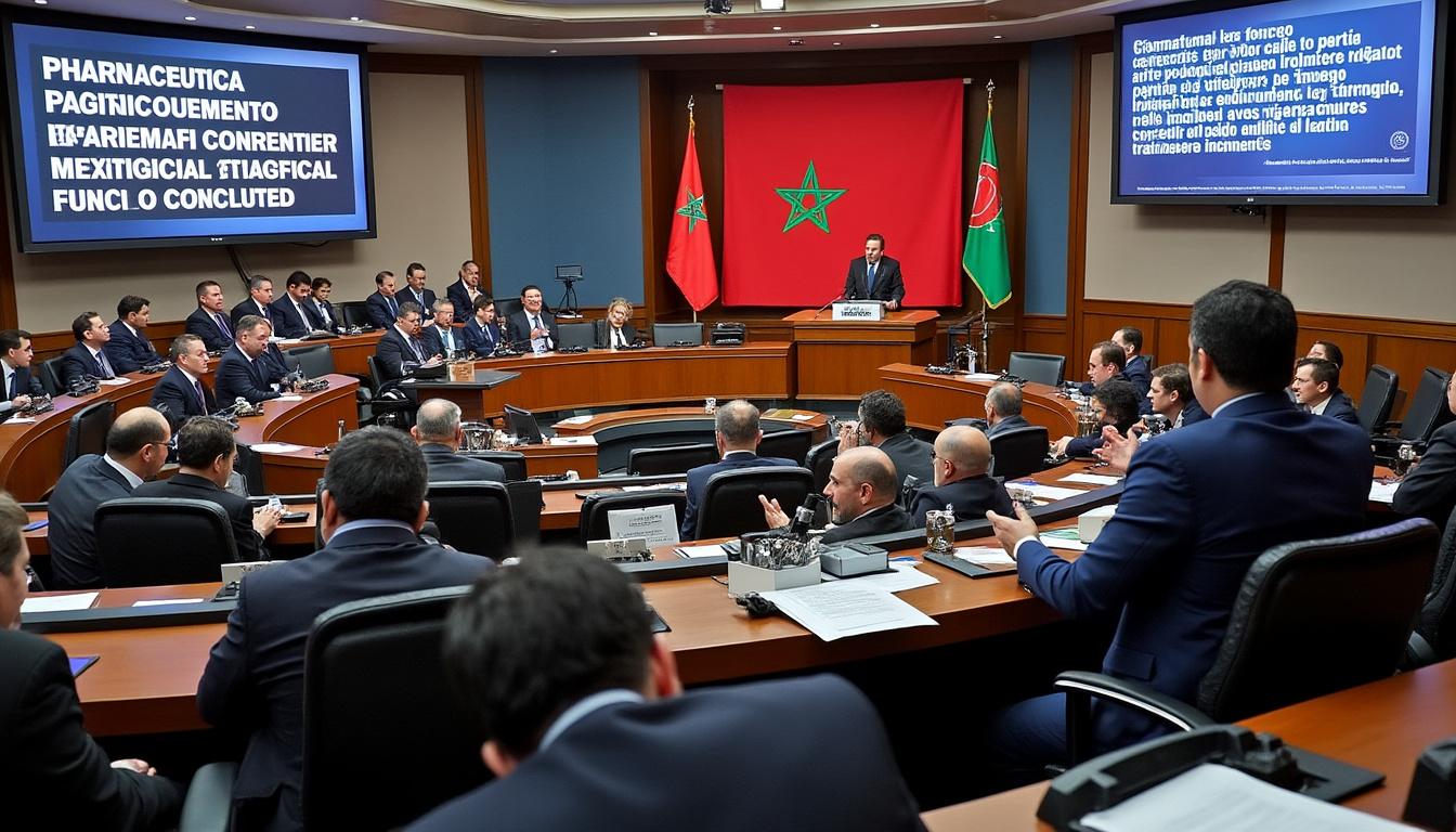 pharmaprom en 2025 connaît une hausse spectaculaire des contrats, ravivant la controverse sur les marchés du médicament selon bouanou. analyse des enjeux et perspectives.