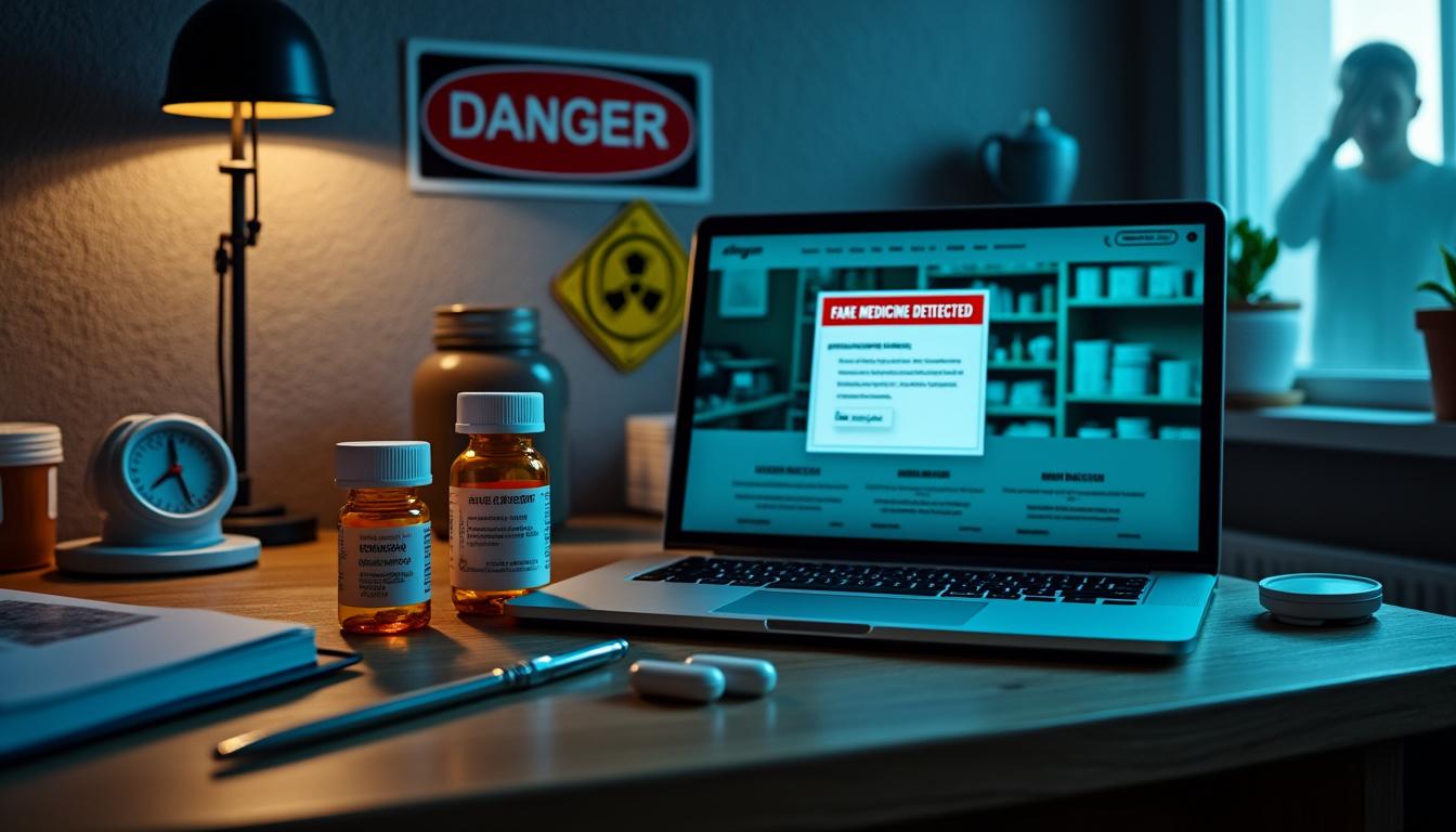 découvrez les dangers liés à l'achat de médicaments en ligne et comment ce commerce peut représenter un risque mortel pour votre santé.
