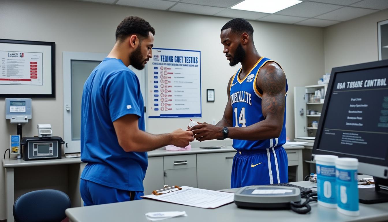 paul george suspendu 25 matches en nba suite à un contrôle positif pour dopage médicamenteux. découvrez les détails de cette sanction et ses conséquences.