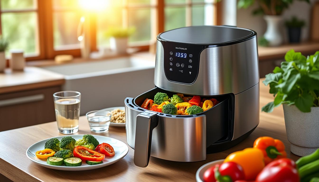 découvrez des recettes savoureuses et faciles à réaliser avec votre friteuse à air chaud, disponibles en pdf pour un accès rapide et pratique.