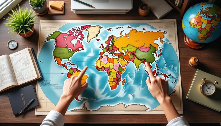 découvrez comment une carte planisphère peut enrichir votre compréhension du monde en offrant une vue globale, facilitant l'apprentissage géographique et la comparaison des continents.