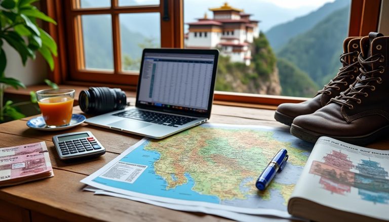 découvrez combien prévoir pour un voyage au bhoutan, avec une estimation des coûts pour le transport, l'hébergement, la nourriture et les activités afin de bien préparer votre budget.