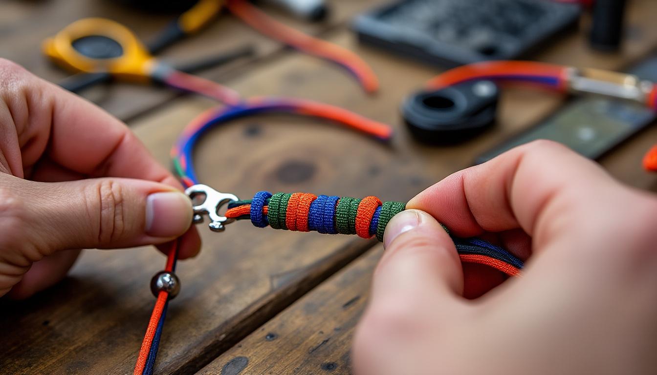découvrez comment fabriquer un bracelet paracord solide et stylé grâce à notre guide étape par étape facile à suivre. parfait pour les débutants et amateurs de diy.