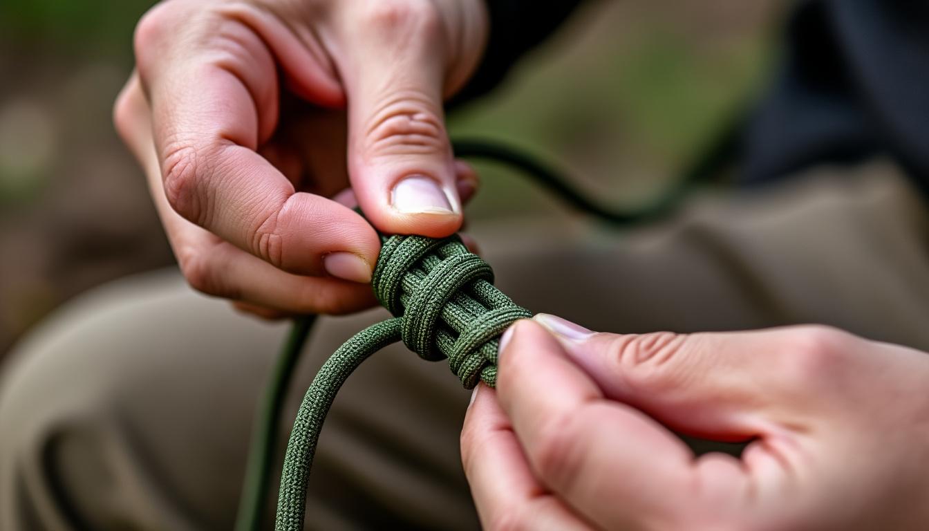 apprenez à fabriquer un bracelet paracord solide et stylé avec notre guide étape par étape, idéal pour les amateurs de diy et les aventuriers.