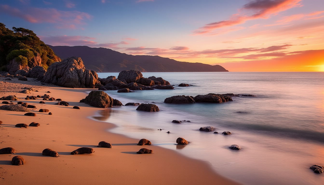 explorez golden bay en nouvelle-zélande, un véritable paradis naturel offrant des paysages époustouflants, des plages immaculées et une biodiversité riche à découvrir absolument.