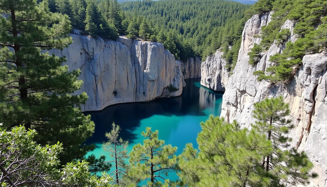 explorez les gorges de la restonica en corse, un site naturel exceptionnel offrant des paysages à couper le souffle, des randonnées inoubliables et une immersion au cœur de la nature sauvage.