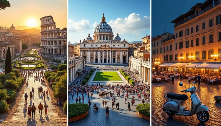 découvrez un itinéraire complet pour visiter rome en 3 jours et explorez les sites incontournables de la ville éternelle, alliant histoire, culture et gastronomie.