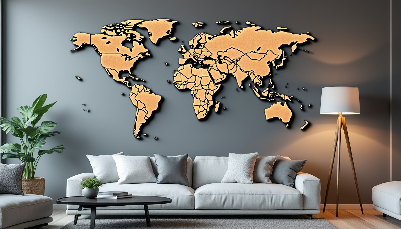 découvrez notre guide complet pour choisir et installer une carte du monde en liège, une décoration murale originale et personnalisable idéale pour votre intérieur.