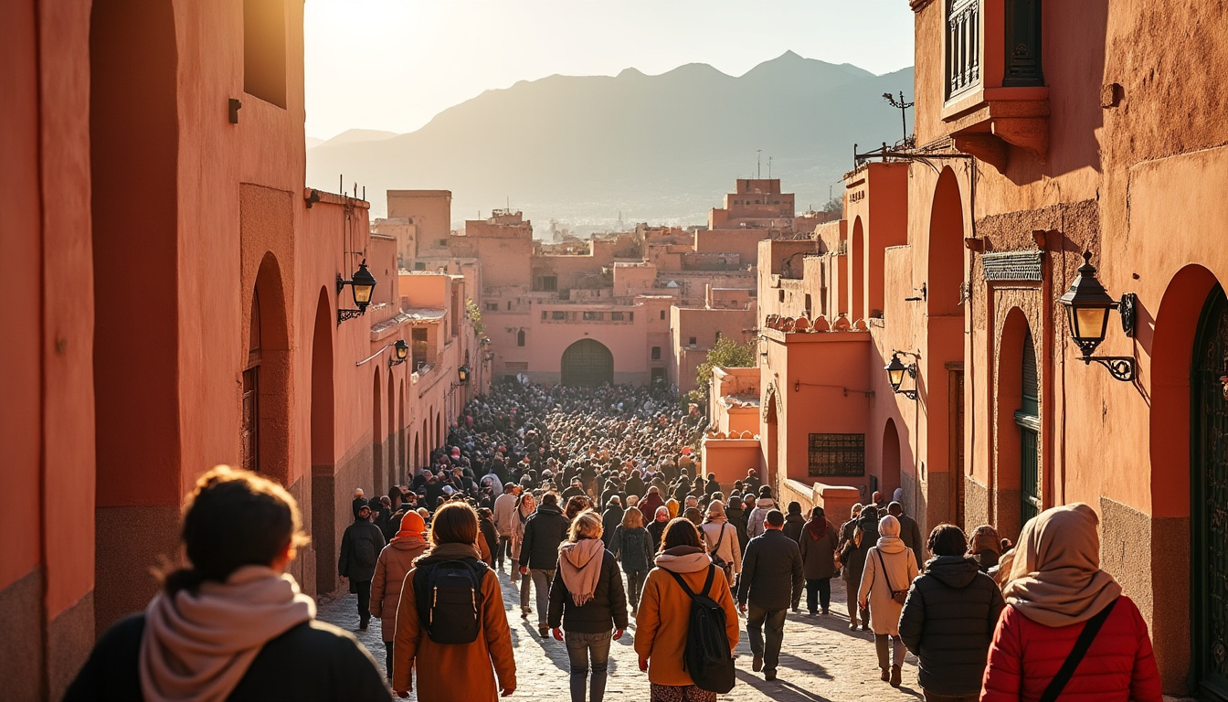 découvrez la météo à marrakech en janvier : températures douces en journée, nuits fraîches, ensoleillement et conseils pour préparer votre séjour.